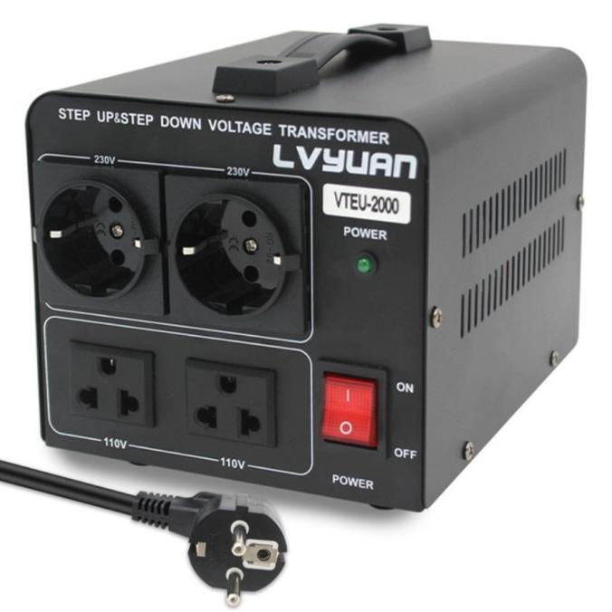 LVYUAN VTEU Step Down & Step Up Transformer Trafo 110V - 220V
