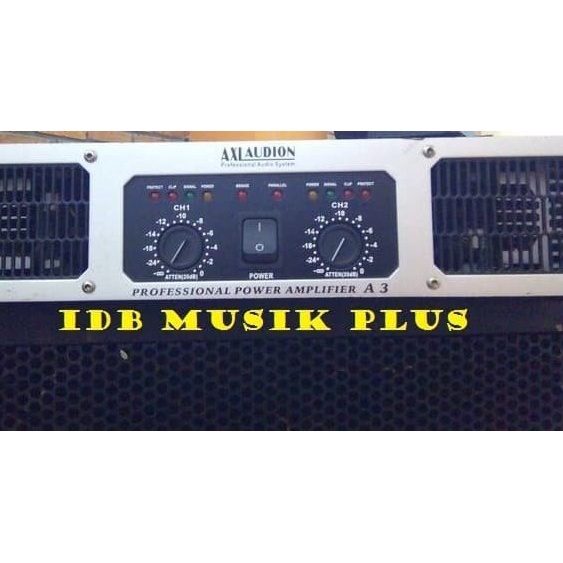 POWER AMPLI CLASS AB AXL AUDION A3 A 3 ORIGINAL AXL AUDION