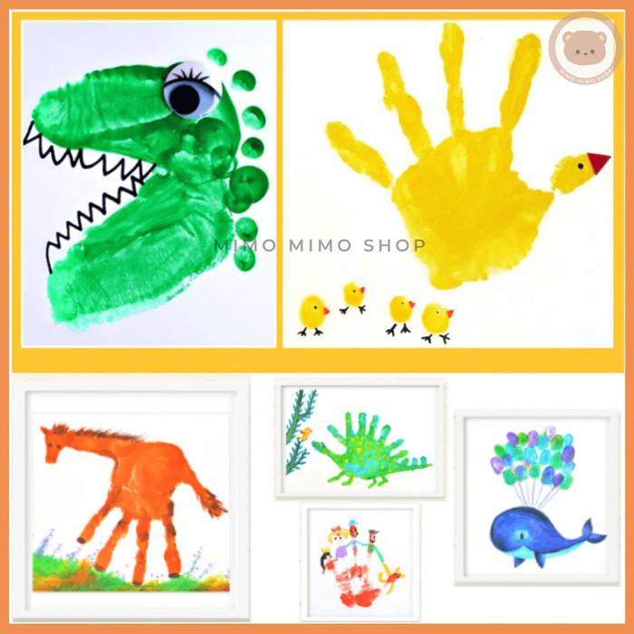 

Joan Miro Washable Finger Paint Non Toxic Hand Painting Cat Tangan