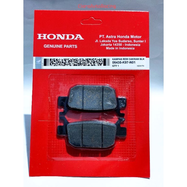 Kampas Rem Belakang Pcx 2018 K97 Dispad Pcx Lokal Kampas Rem Pcx 150