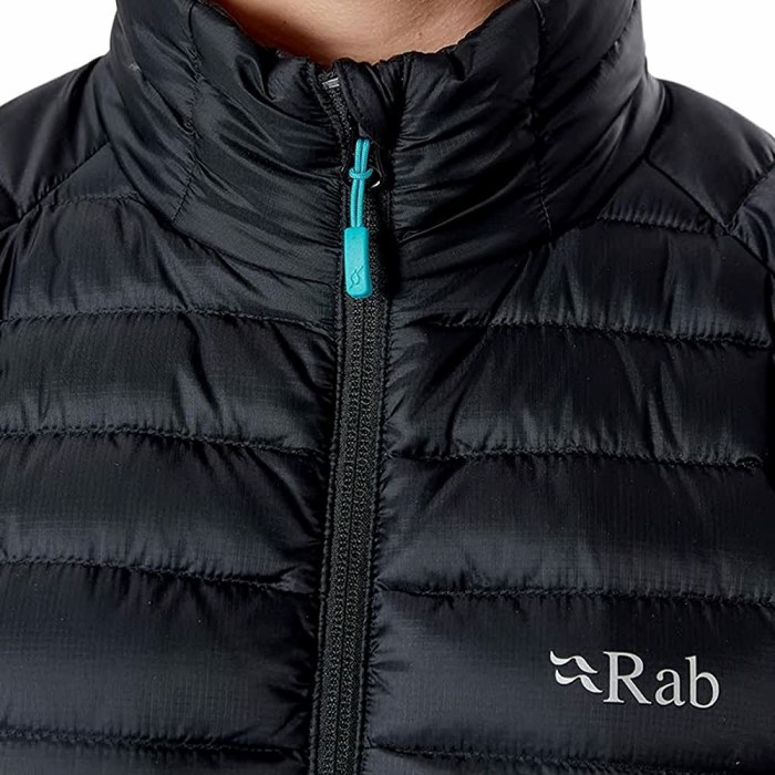 JAKET GUNUNG DOWN WINTER RAB MICROLIGHT JACKET WOMENS BLACK