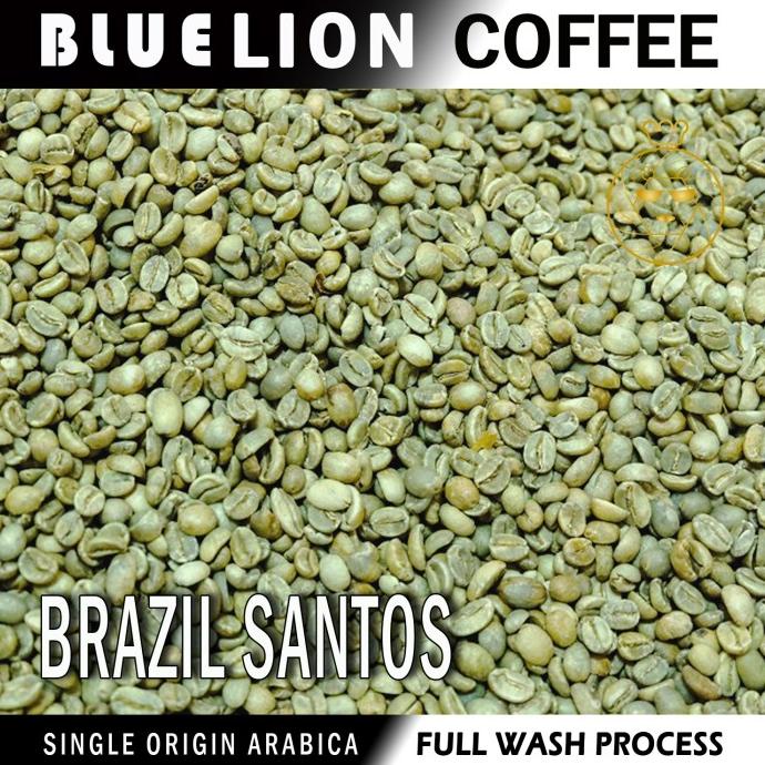 

Brazil Santos 1 KG - Green Bean - Biji Mentah - Kopi Bluelion