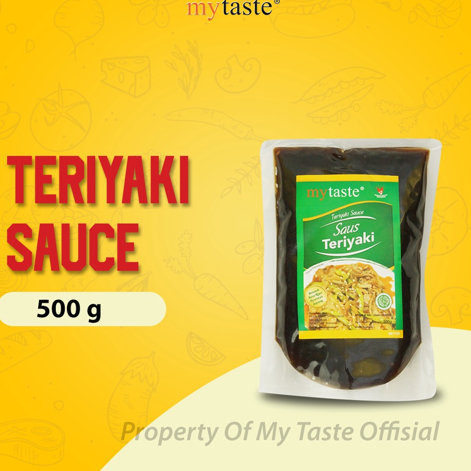 

Bestseller MY TASTE Teriyaki Sauce 500 gr