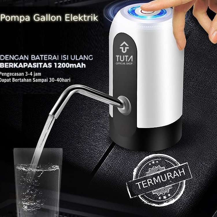 ✸RZH Lelebest Hydro Pompa Galon Elektrik Dispenser Air Minum Gallon ✲ ★★★★