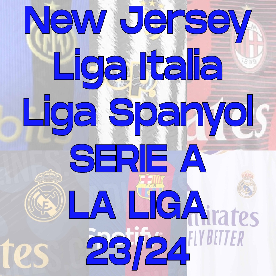 ー L Jersey Liga Spanyol Italia Serie A La Liga Jersey Grade Ori Promo'