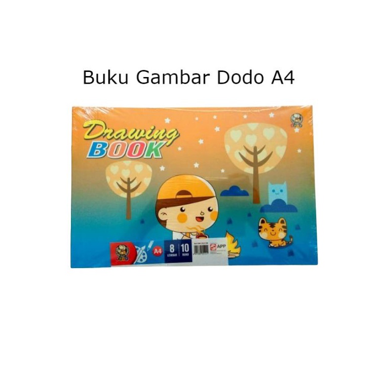 

✽Best Product❇ L9VQL Buku Gambar A4 Dodo /(1pak/10buku) H88 Produk Keren