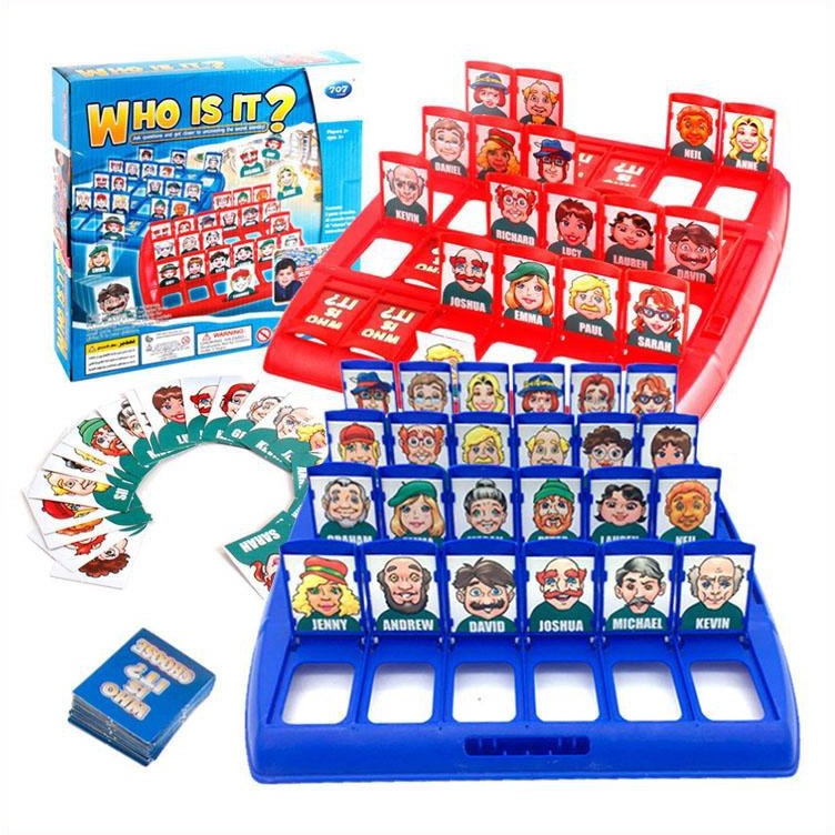 ✤AVa Mainan Tebak Gambar Tebak Tebakan Orang permainan papan Board Game M187 ❈ ➔