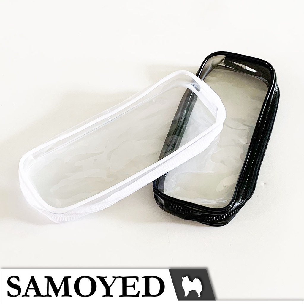 

CUH TEMPAT / KOTAK PENSIL / DOMPET / POUCH PVC TRANSPARAN SAMOYED PCCS-P22 EMY