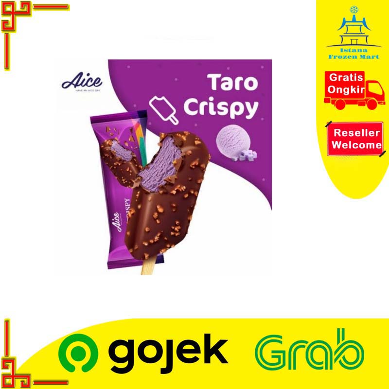 

Ice Cream Taro Crispy AICE Es Krim 50 ML