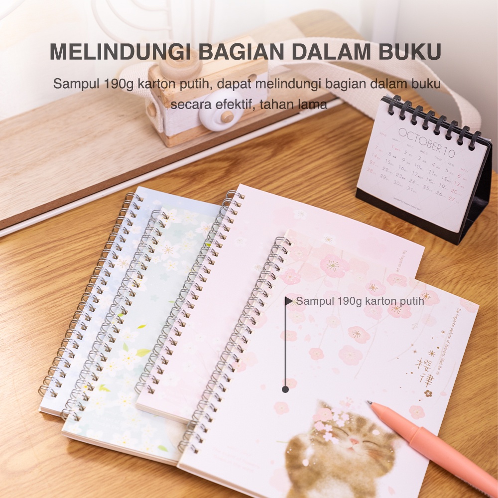

GAX DELI BUKU TEKS DENGAN UJUNG BENTUK SPIRAL A5 60 HALAMAN 4 POLA LA560 V9T