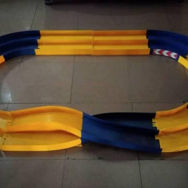 TERAPIK TRACK TAMIYA 2 JALUR - JALANAN MOBIL BALAP TREK 4WD KEREN