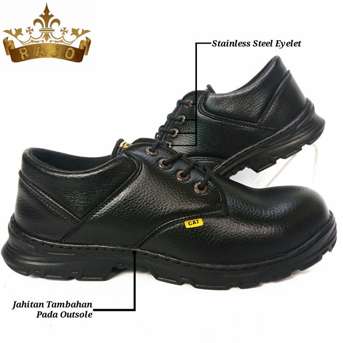 ALAT KESELAMATAN SEPATU SAFETY PENDEK CATERPILLAR - SEPATU KERJA INDUSTRI SAFETY ORIGINAL