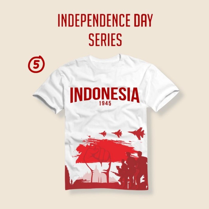 Termurah Baju 17 Agustus Kaos Kemerdekaan Anak 2023