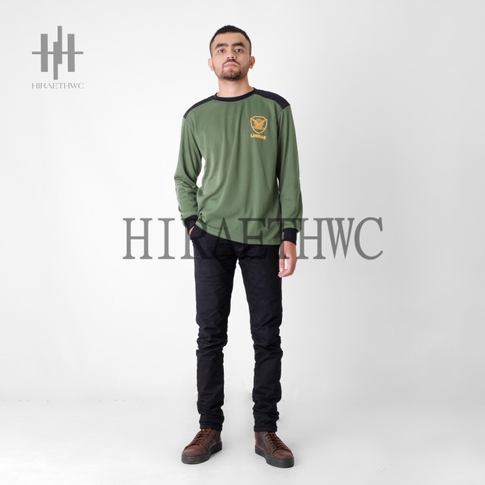 Best Seller Kaos Decker Linmas/Kaos Lengan Panjang Linmas/Kaos Satlinmas Termurah