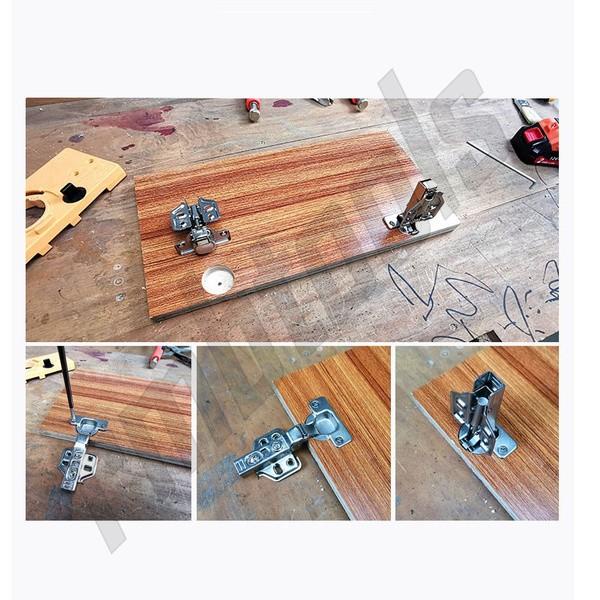 Hinge Jig 35 Mm Set / Hinge Jig Bor Engsel Sendok / Drill Guide Hinge