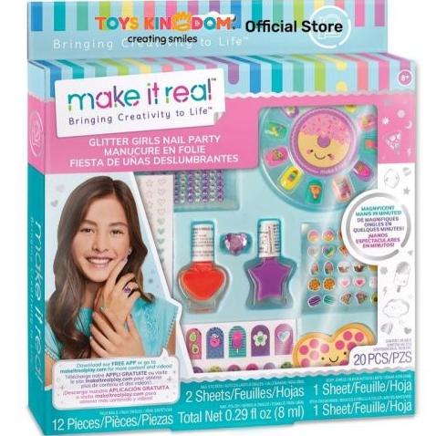 Make It Real Cat Kuku Glitter Nail Party