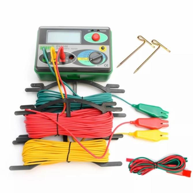 Digital Earth Tester Gronding Dy 4100 Megger Earth Tester