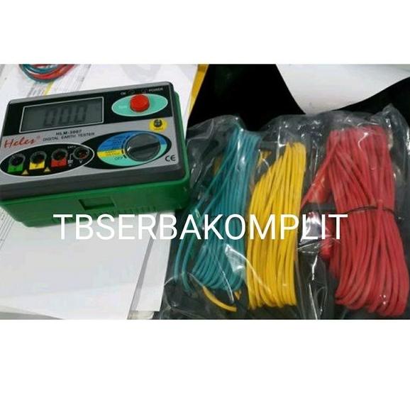 Rn Digital Earth Tester Hlm 3007 Earth Ground Grounding Tester Heles