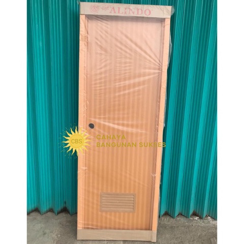 TrxSs9S3 TERLENGKAP Pintu Kamar Mandi / Pintu PVC Tebal / Pintu PVC