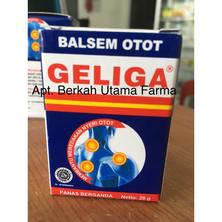Balsem Geliga 20 gr - Balsem Otot
