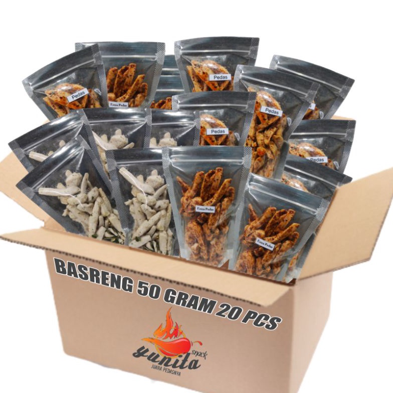 

Terkini.. Basreng Daun Jeruk kemasan 50 gram (20 pcs) VDV