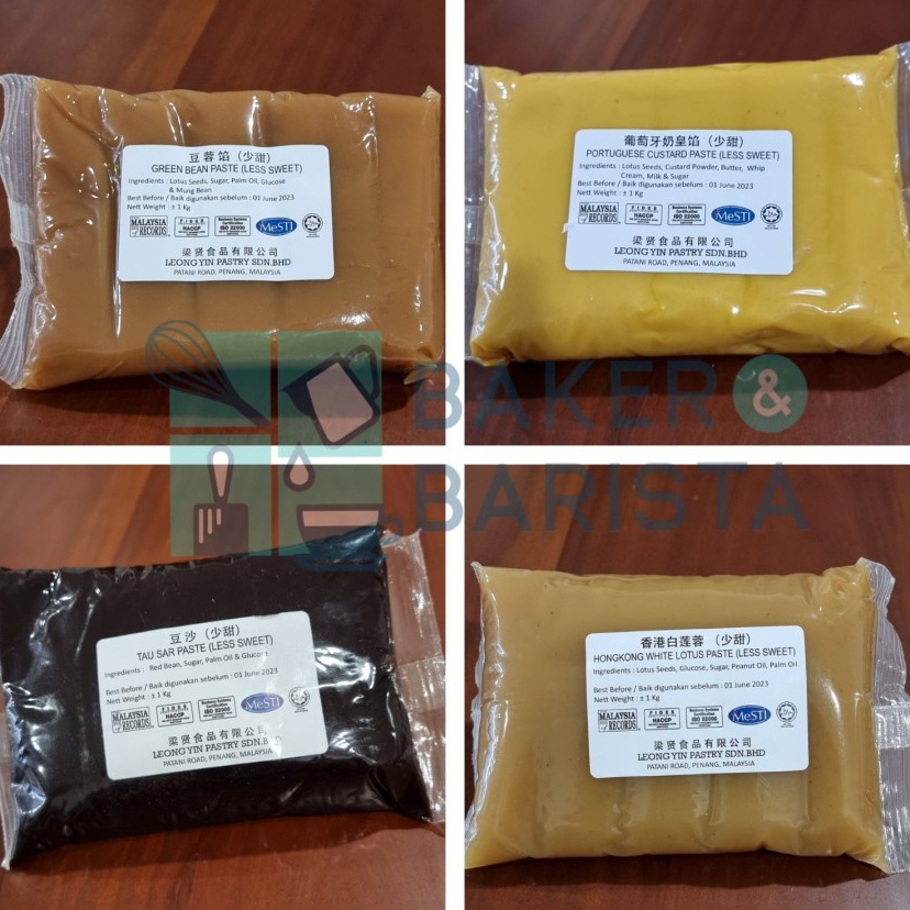 ¯ READY Isian Mooncake Filling Leong Yin Leung Yin Malaysia 1kg Isian Kue Bulan Selai Moon Cake Enak