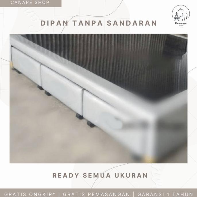 Promo Murah Euy  Dipan Tempat Tidur Minimalis Tanpa Sandaran Bestq