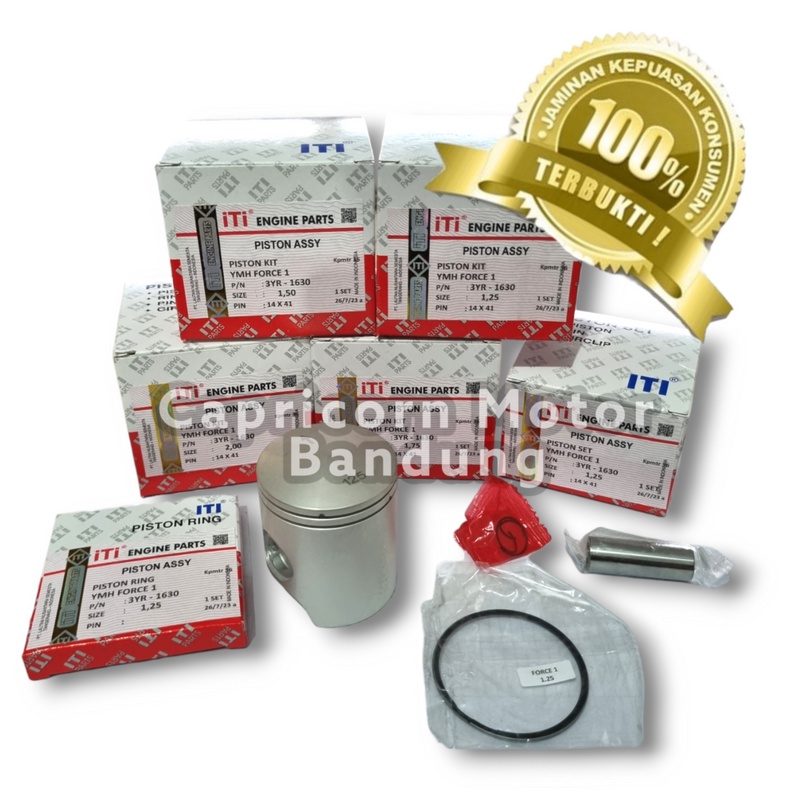 Piston Kit F1ZR FORCE 1 ITI oversize 125 150 175 200
