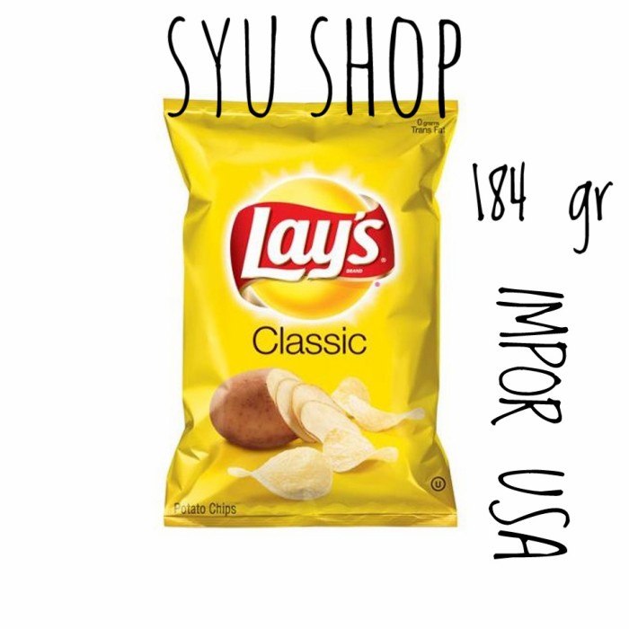 

Lay'S Lays Classic 184 Gr Usa