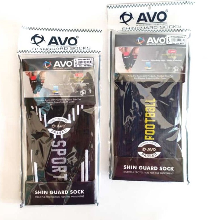 ✱RBd Shin Guard socks AVO original | kaos kaki deker | kaos kaki pelindung betis dan tulang kering ❆