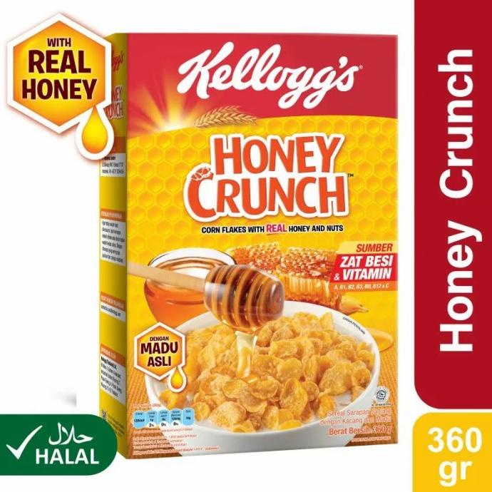 

KELLOGG'S Corn Flakes Honey Crunch Sereal 360gr