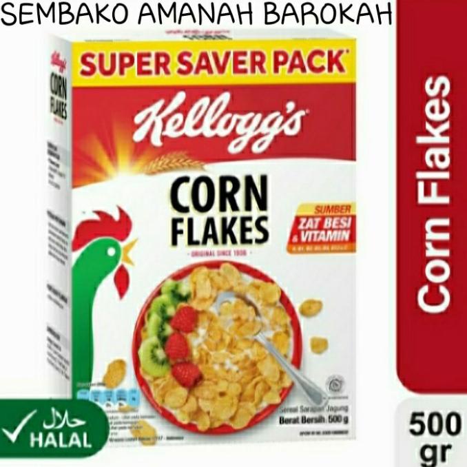 

Corn Flakes 500 gr Kelloggs