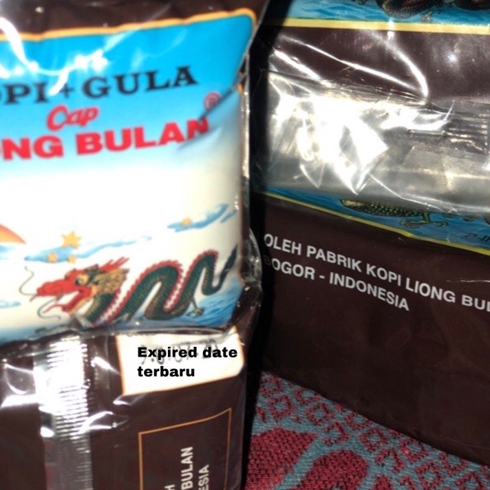 

Super Sale KOPI + GULA CAP LIONG BULAN ISI 20PCS KHAS BOGOR (LG)