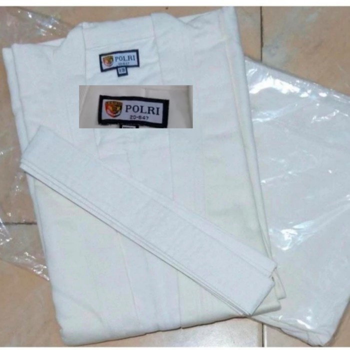 Baju Judo Jatah Polri / Baju Karate Jatah Polri