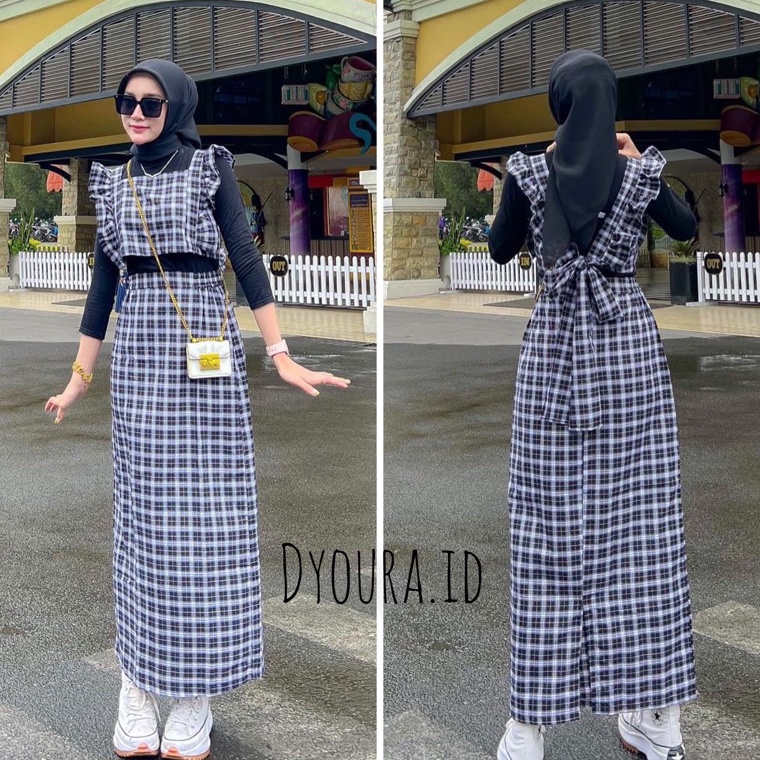 MURAH BANGET One set vest / setelan wanita / one set reina span/ manset /  overall kriwil / overall 