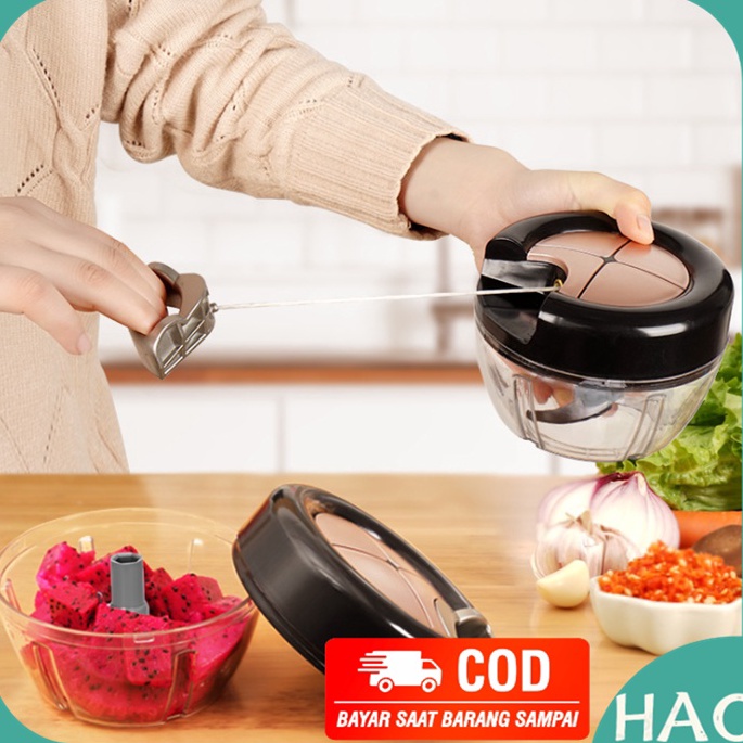 LKFZ3836 Bagus Speedy Chopper Blender Tarik / Blender Manual / Blender sayur dan buah