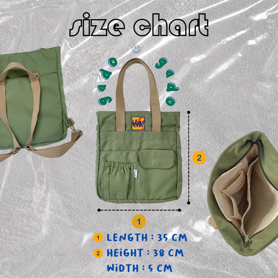 New Arrival Gado-Gado 2In1 Totepack Update 2023