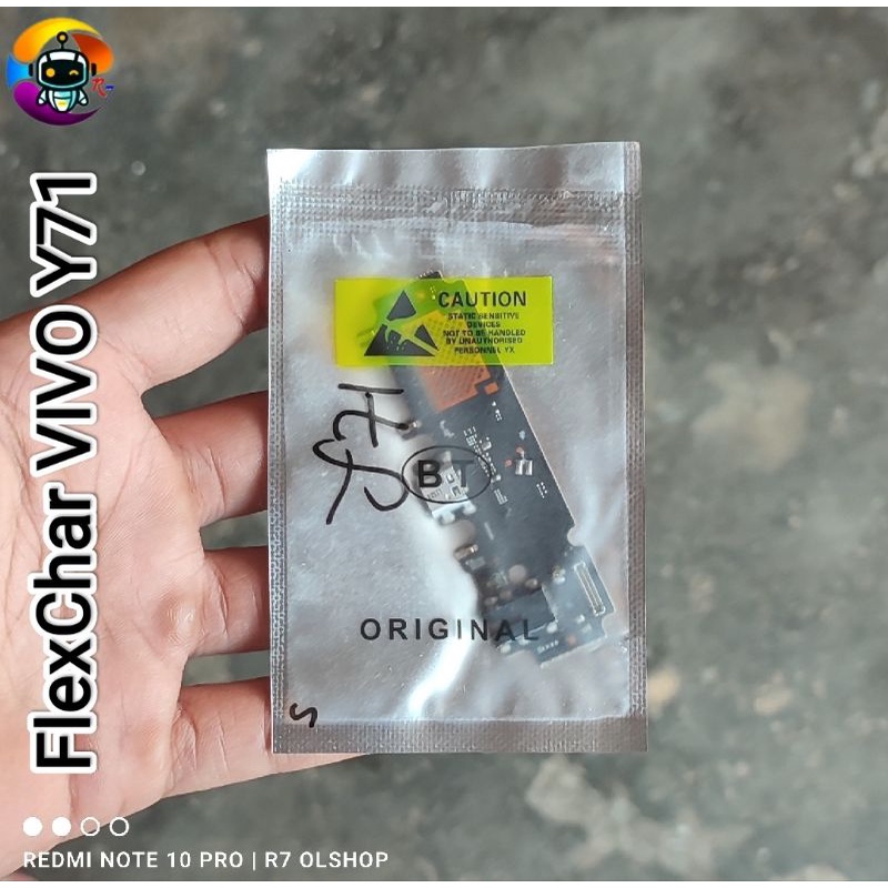Flexible Board Connector Charger Vivo Y71 Ori