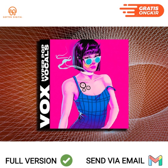 VOX HyperPop Vocals WAV - audio sample pack