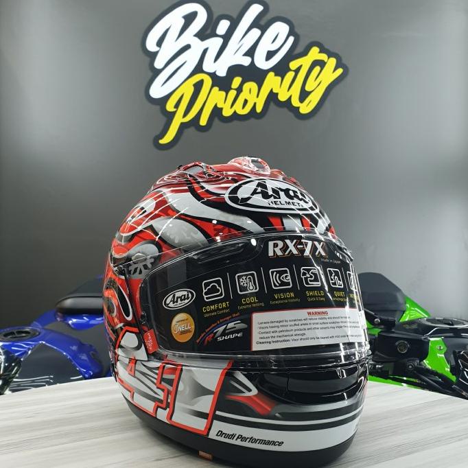 Helm Arai Rx7x Haga GP Original