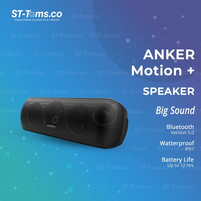 Terlaris Anker Soundcore Motion Plus / Motion + Bluetooth Speaker Portable