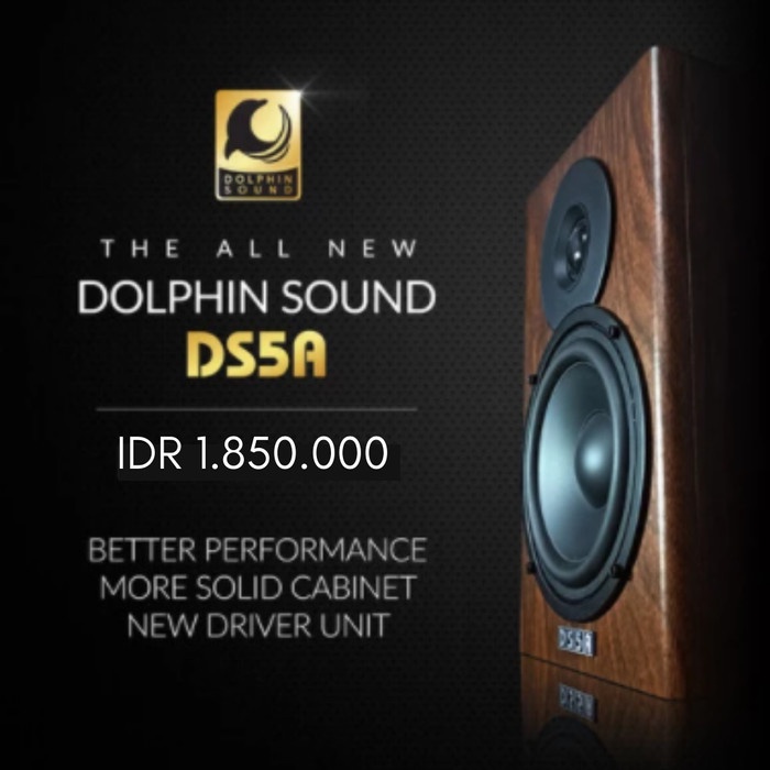 Terlaris Speaker Monitor Dolphin Ds-5A / Ds5A / Ds 5A Mk5