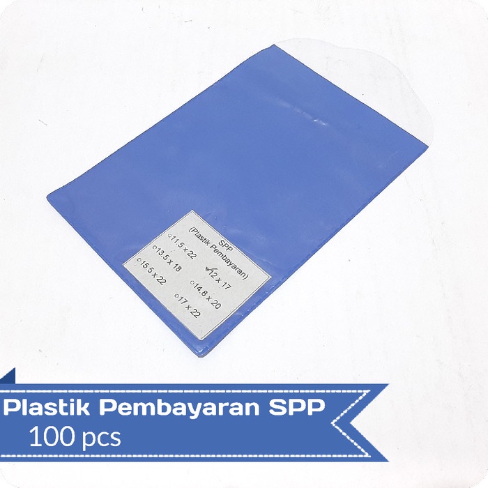 

Terlaris Plastik Pembayaran Kartu Spp / Iuran 100Pcs