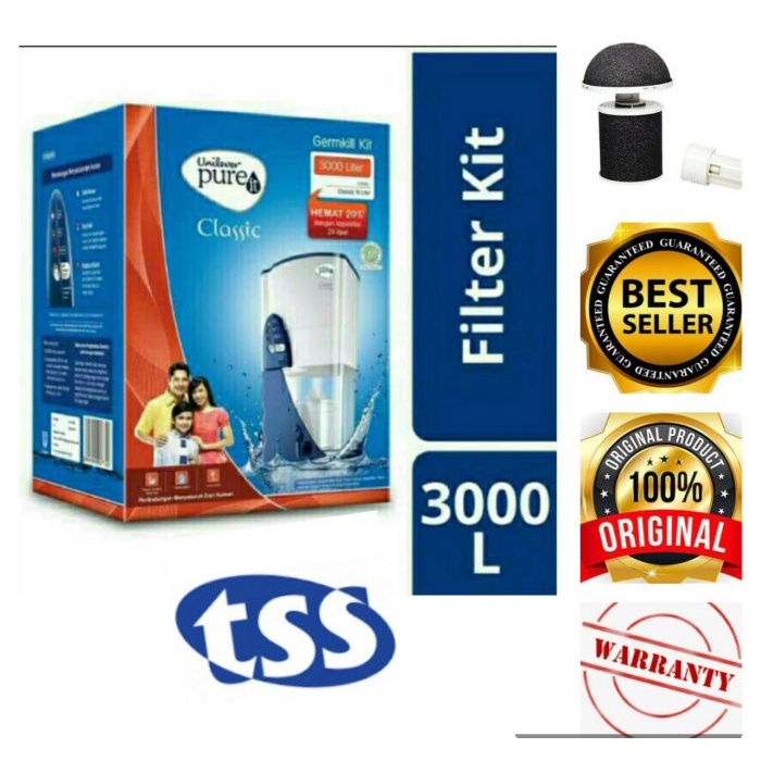 Terlaris Unilever Pure It Germkill Filter 3000 L