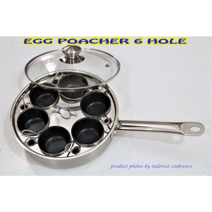 Best Seller Fry Pan Egg Poacher 6 Hole