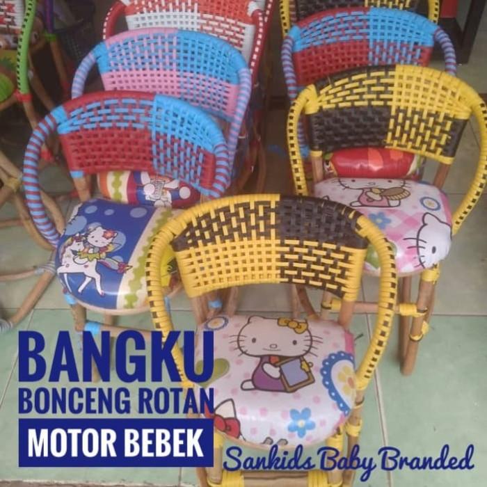 BANGKU KURSI BONCENG MOTOR BEBEK/ KURSI ROTAN /KURSI ANAK MOTOR BEBEK