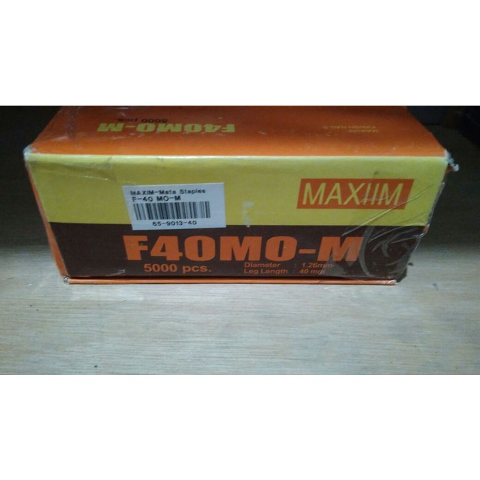 

JUAL Mata staples F40 maxi