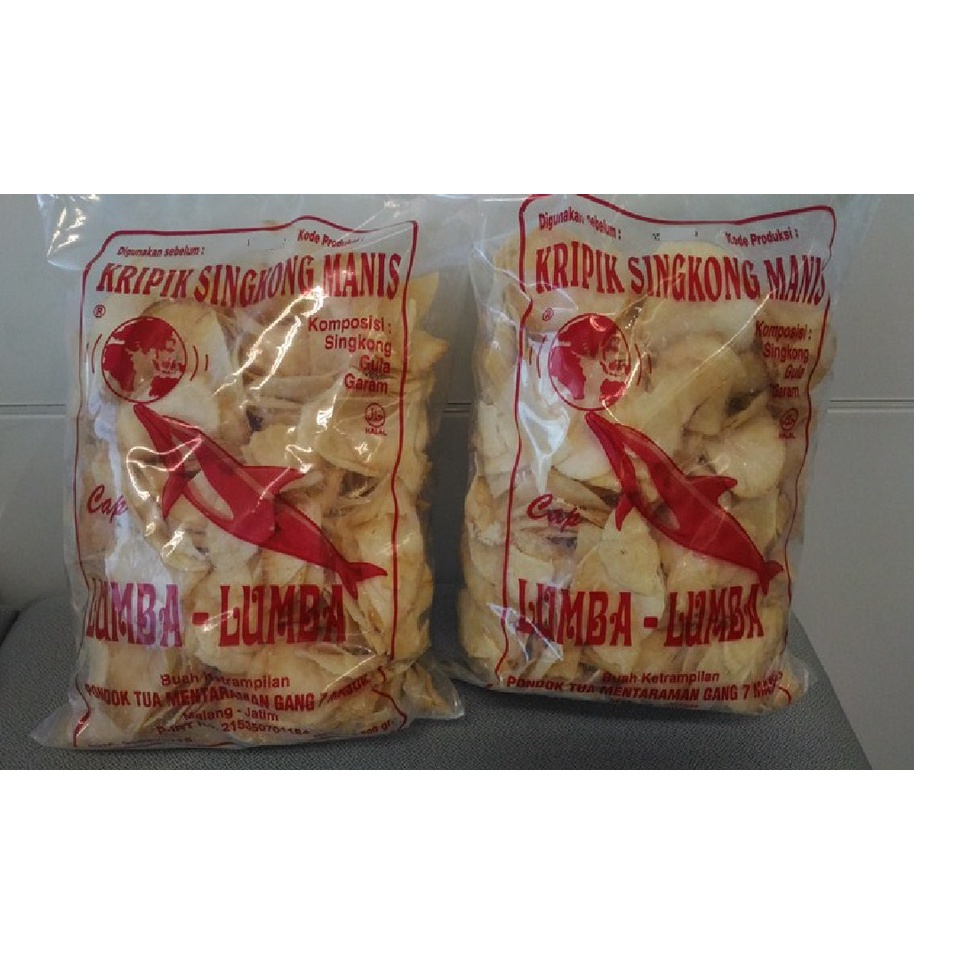 

Ready Keripik singkong plus bubble dus cap lumba lumba manis / asin 500 gr asli malang / Kripik Lumba / Singkong Lumba/ Keripik Lumba Lumba Sale