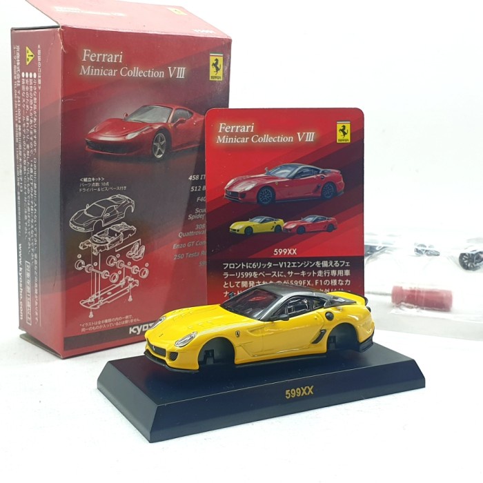 DISKON SPESIAL KYOSHO 64 FERRARI 599XX TERLARIS