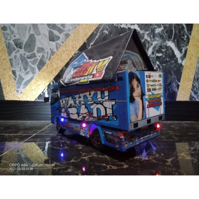 DISKON SPESIAL MAINAN MOBIL OLENG MINIATUR TRUK KAYU ASLI WAHYU ABADI MURAH.TRUK TERLARIS